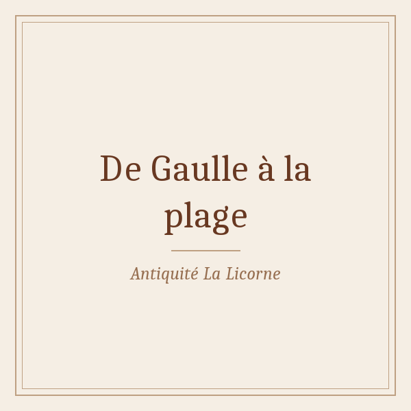 IMG_1424 De Gaulle à la plage